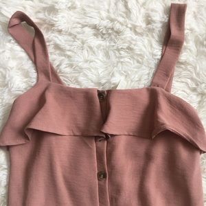 Juniors crop blouse